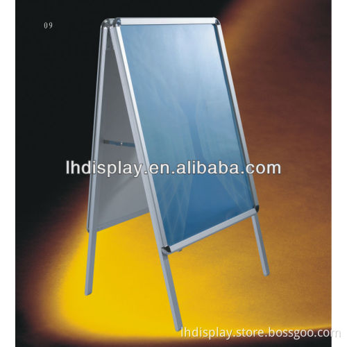 folding snap frame poster board with double side for advertising